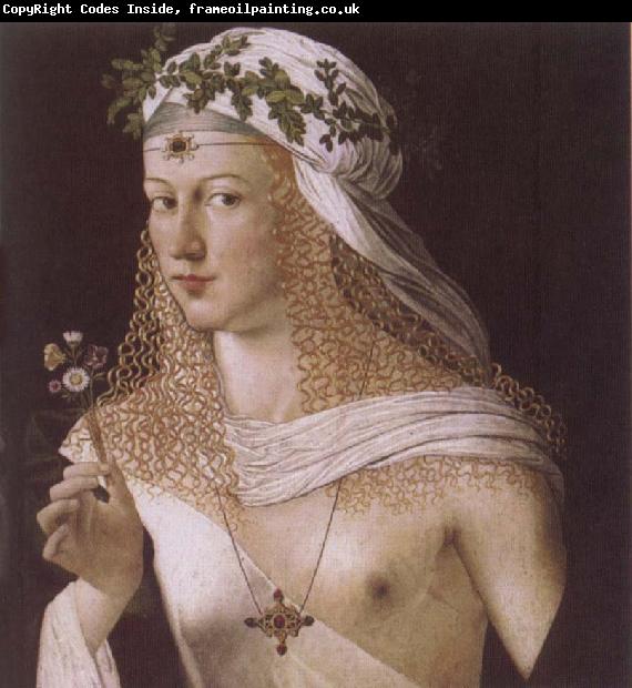 BARTOLOMEO VENETO Portrait of a Woman